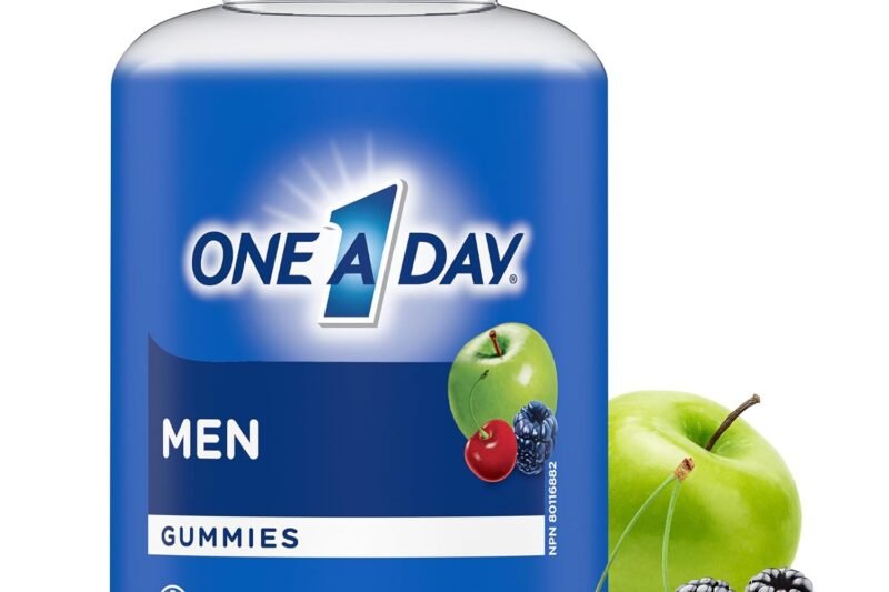 One A Day Men’s Multivitamin Gummies – Daily Gummy Vitamins For Men With Vitamin A, C, D, Zinc For Immune And Bone Health, Biotin For Energy Metabolism, Vitamin E, Selenium Antioxidants, 130 Gummies